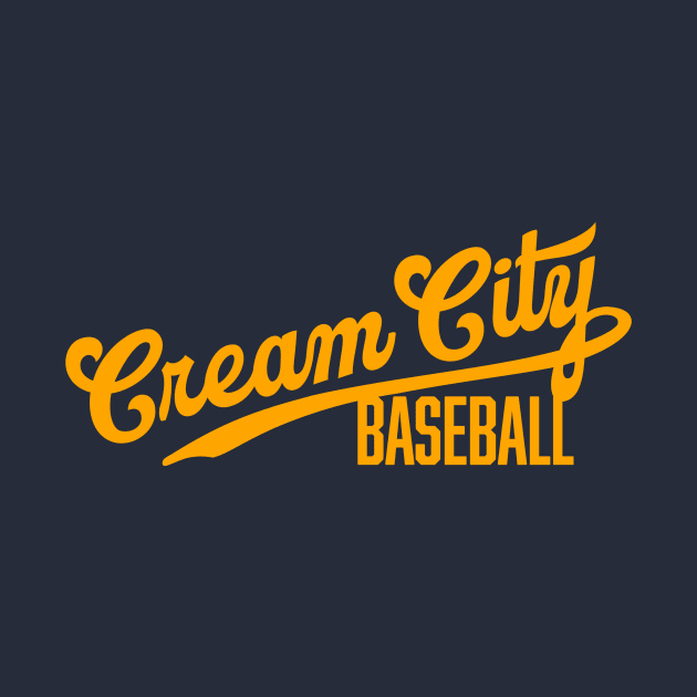 Cream City Baseball by Throwzack