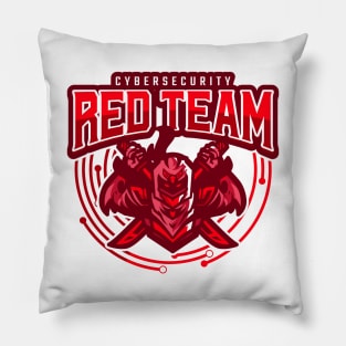 Cybersecurity Ninja Circtuits Red Team Gamification Badge Pillow