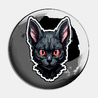 Halloween Cat Pin