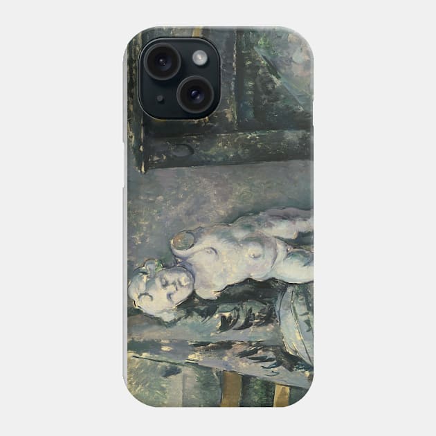 Still Life with Statuette by Paul Cezanne Phone Case by Classic Art Stall