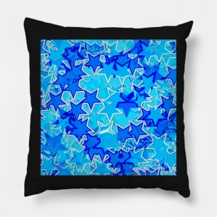 Blue stars Pillow