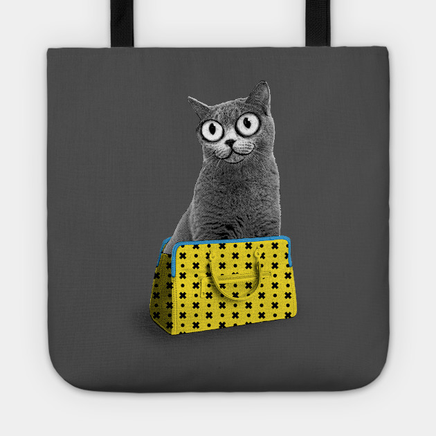 The Cat In The Bag Of Tricks Fun Tote Teepublic