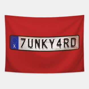 Hard Junkyard Rock Tapestry