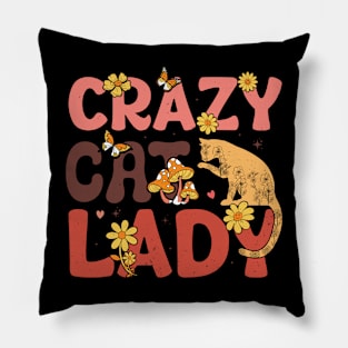 Crazy Cat lady Pillow