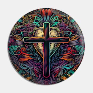 The Cross of Jesus Design V2 Pin