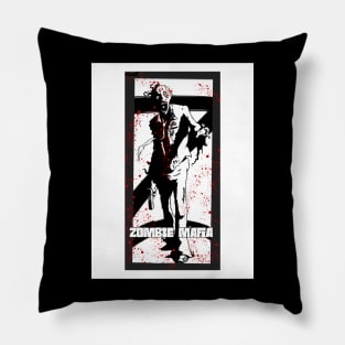 zombie mafia hitman Pillow