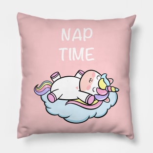 Nap time unicorn Pillow