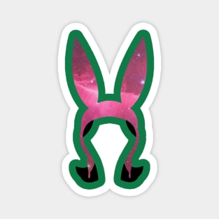 Cosmic Bunny Ears Magnet