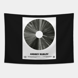 minimal_Andrey Rublev Warp Barcode Movie Tapestry