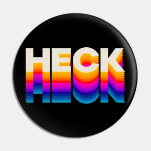 4 Letter Words - Heck Pin