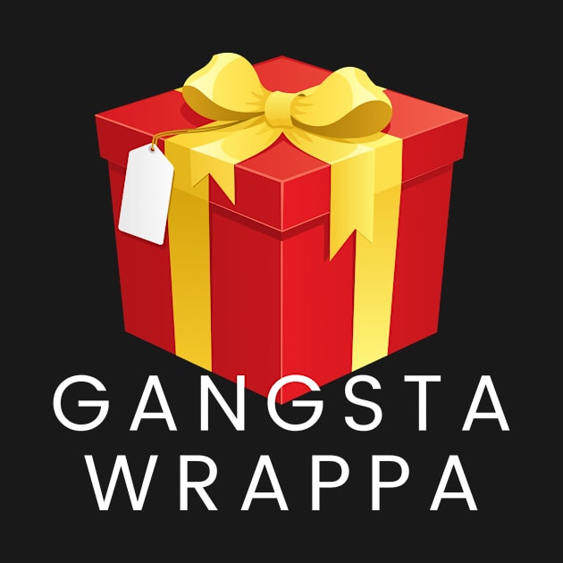 Gangsta Wrappa Funny Christmas Holiday by karolynmarie