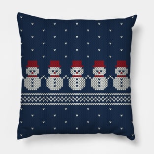 SNOWMAN SWEATER Pillow