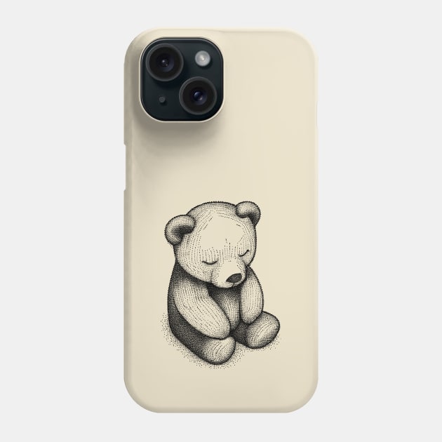 Sleeping Bear Phone Case by w-things