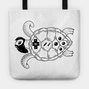 Strange Head Turtle Tote