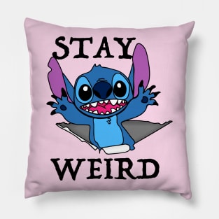 Stay Weird Pillow