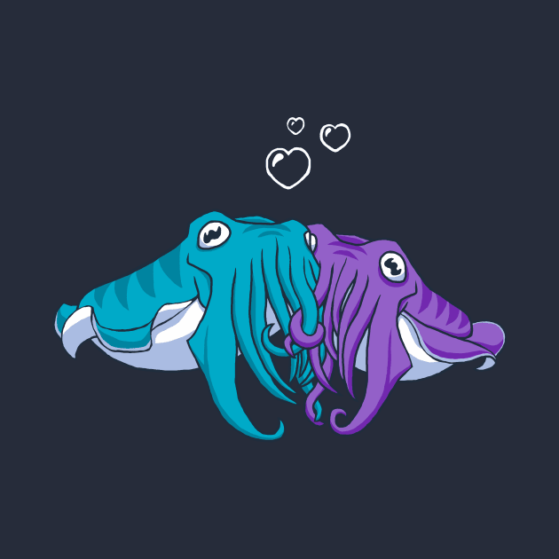 Cuddlefish by Emchromatic