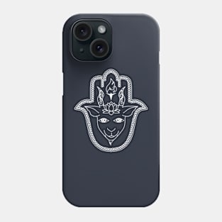 Baphomet Hamsa Hand Phone Case