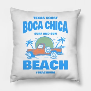 BOCA CHICA BEACH T-SHIRT Pillow