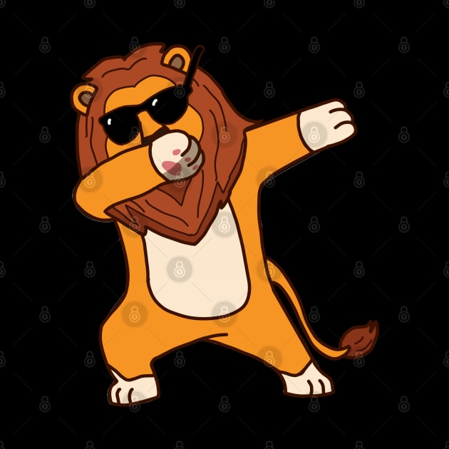 Dabbing Lion by TheUnknown93
