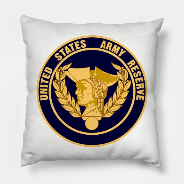 Army Reserve Logo Pillow by Spacestuffplus