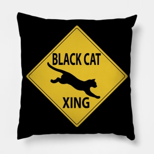 Black Cat XING Pillow