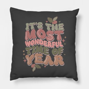 It's The Most Wonderful Time of the Year Pillow