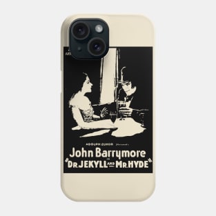 Dr. Jekyll and Mr. Hyde (1920) Film Poster Phone Case