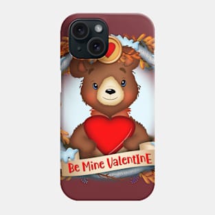 Bear Mine Valentine Phone Case