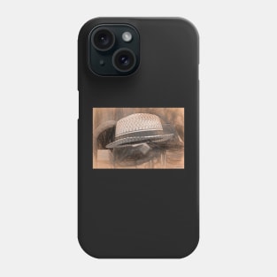 Hat in a Window Phone Case