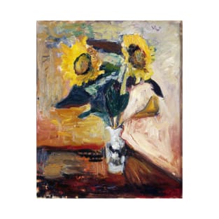 HIGH RESOLUTION Vase of Sunflowers Henri Matisse T-Shirt