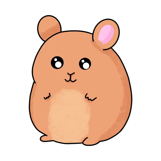 Chunky Hamster by mollykay26