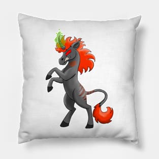 Bad Ass Unicorn Pillow