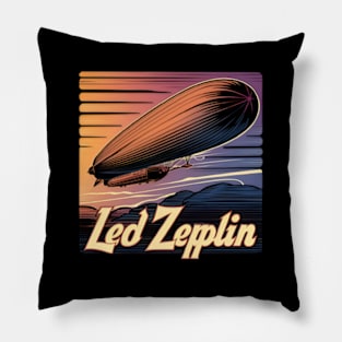 Led Zepplin Vintage Pillow