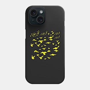 Everybirdy Golder Birds Pattern Phone Case