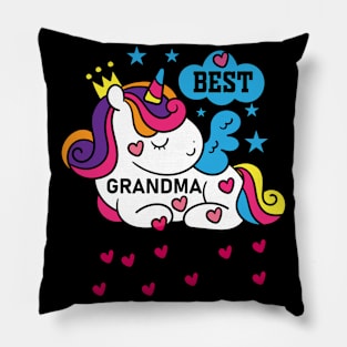 Grandmacorn Unicorn Granny Pillow