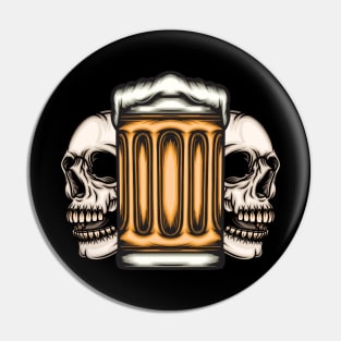 Drink to Death Pin