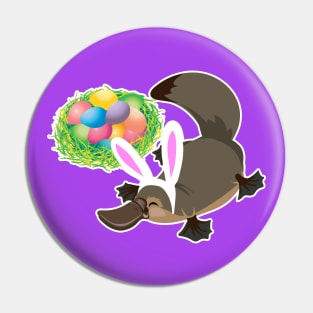 Easter Platypus Pin