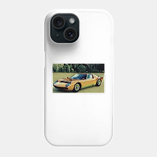 Lamborghini Miura Phone Case