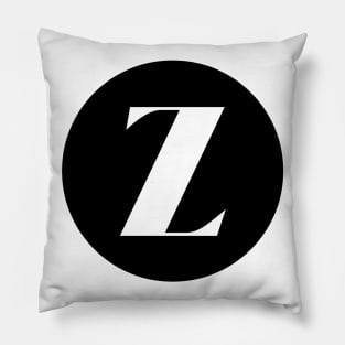 Z (Letter Initial Monogram) Pillow