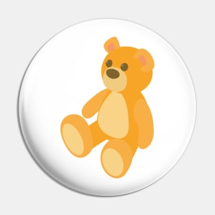 Cute and Funny Teddy Bear Lover Pin