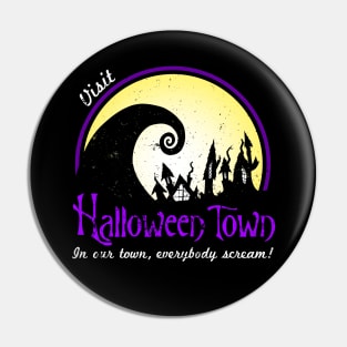 Visit Halloween Town Pin