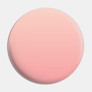 Light Peach Pale Pink Ombre Fade Sunset Gradient Pin