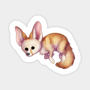 Cozy Fennec Fox Magnet