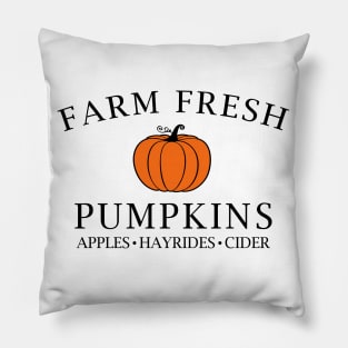 Fresh Farm Pumpkin Pillow