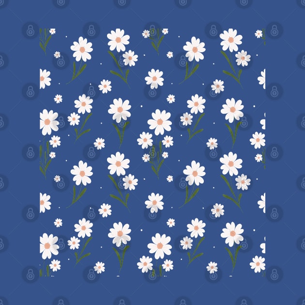 Daisy flowers pattern by RubyCollection