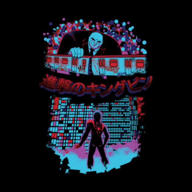 Attack on Kingpin - Spiderverse - Phone Case