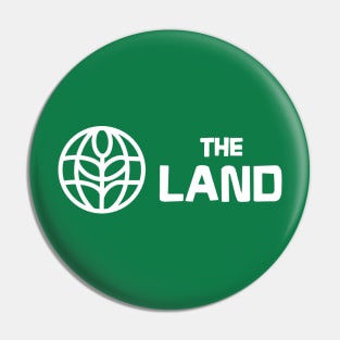 Living with the land Pin