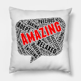 Positve Words, Positive Vibes, Quotes Pillow