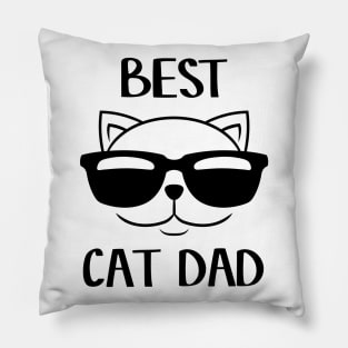 Best cat dad new print design Pillow