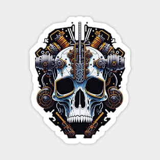 Mecha Skull S03 D01 Magnet